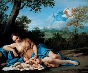 BASSETTI, Marcantonio Die Geburt des Apollo und der Diana oil painting artist
